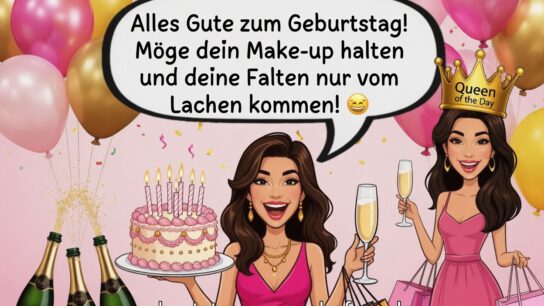 Geburtstagswünsche frau lustig